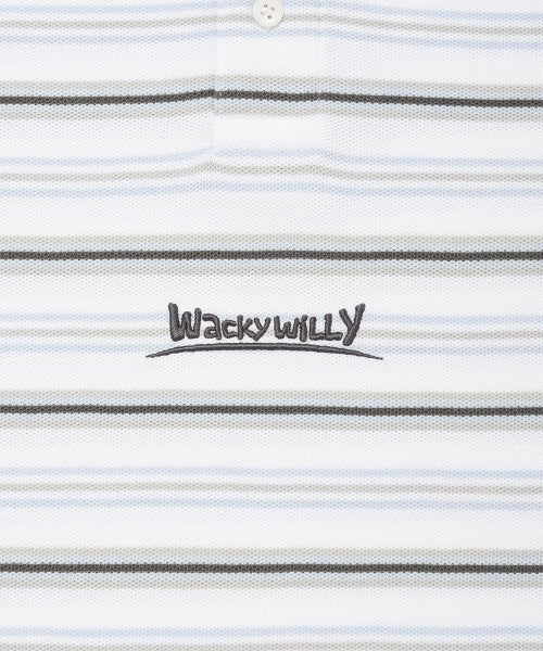 Stripe Collar T-Shirt White