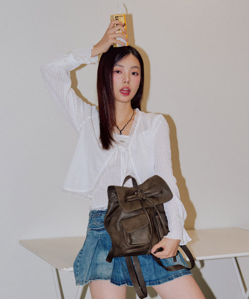 Dorothy Cardigan Set [WHITE]