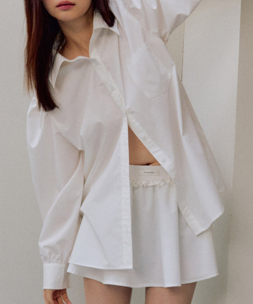 Giselle Skirt Pants [WHITE]
