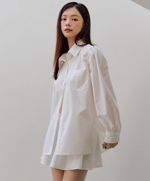 Giselle Skirt Pants [WHITE]