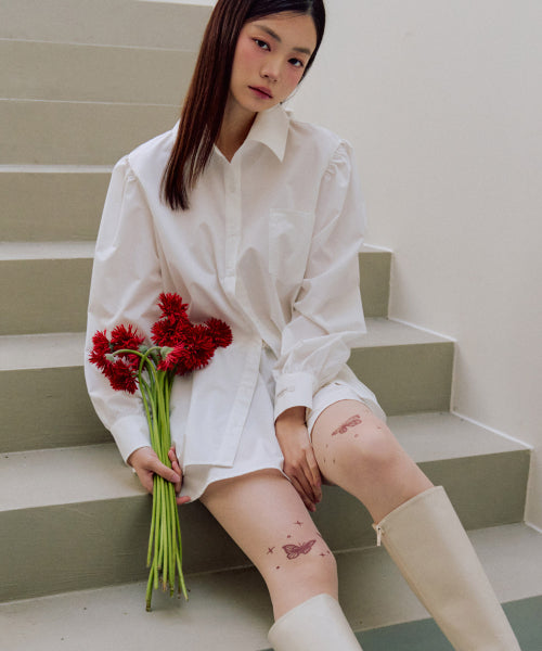 Giselle Skirt Pants [WHITE]