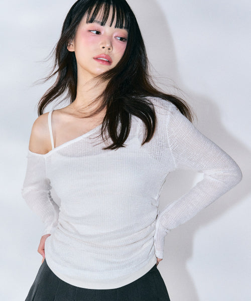 Sherry Layered Knit [IVORY]