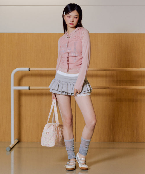 Sakura Best Layered Hood [PINK]