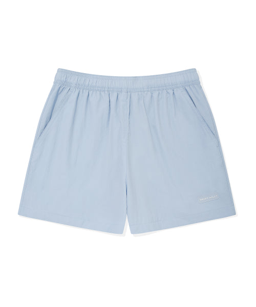 Women's Nylon Banding Shorts Sky Blue