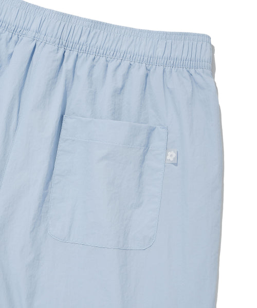 Women's Nylon Banding Shorts Sky Blue