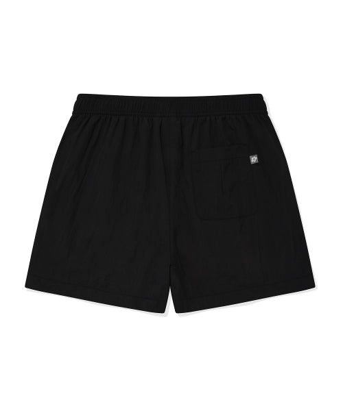 Women's Nylon Banding Shorts Black