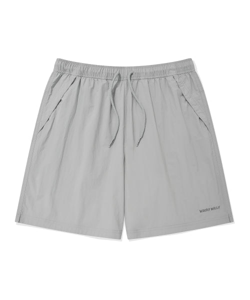 Nylon Easy Short Pants Gray