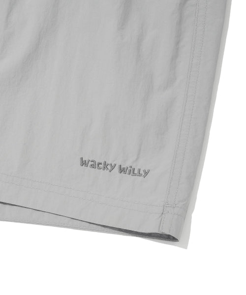 Nylon Easy Short Pants Gray