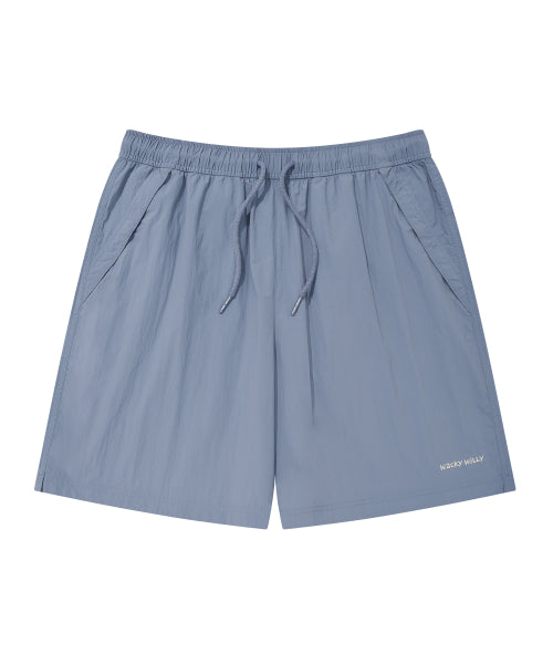 Nylon Easy Shorts Blue