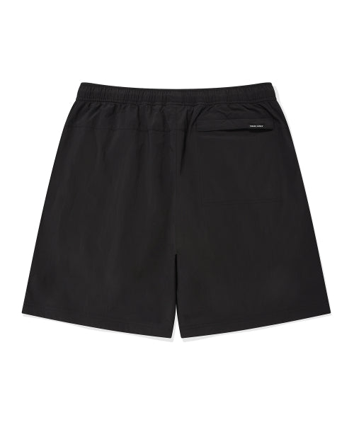 Nylon Easy Short Pants Black