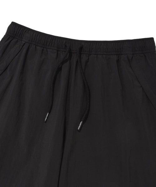 Nylon Easy Short Pants Black