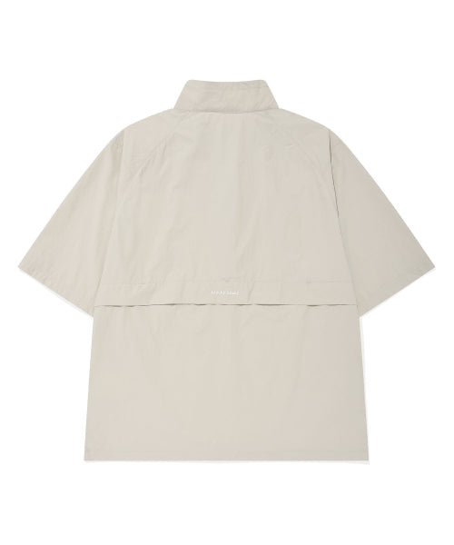 Half Sleeve Anorak Jumper Khaki