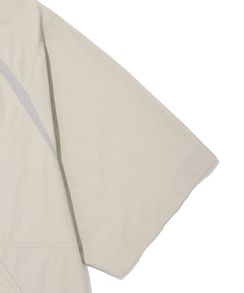 Half Sleeve Anorak Jumper Khaki