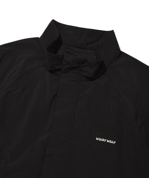 Half Sleeve Anorak Jumper Black