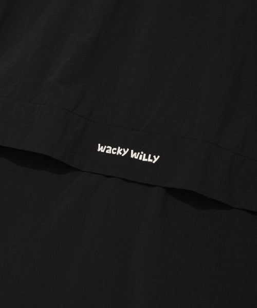 Half Sleeve Anorak Jumper Black
