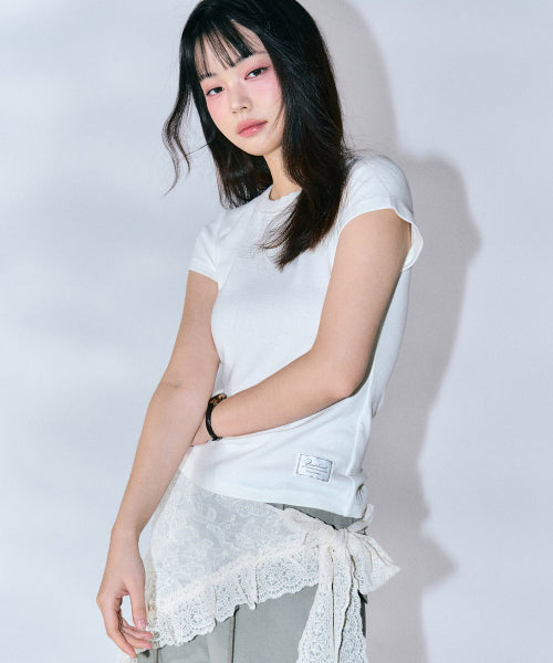 Sarah Classic T-Shirt [IVORY]