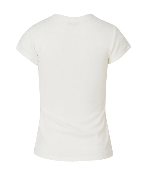 Sarah Classic T-Shirt [IVORY]