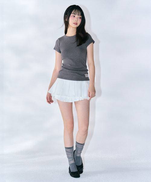 Sarah Classic T-Shirt [CHARCOAL]