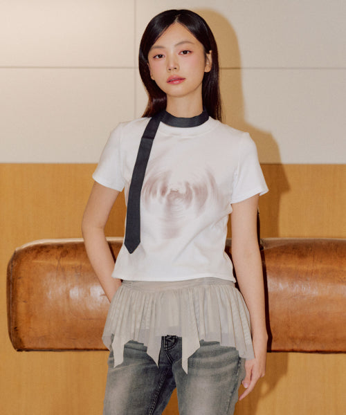 Mia Graphic T-Shirt [WHITE]