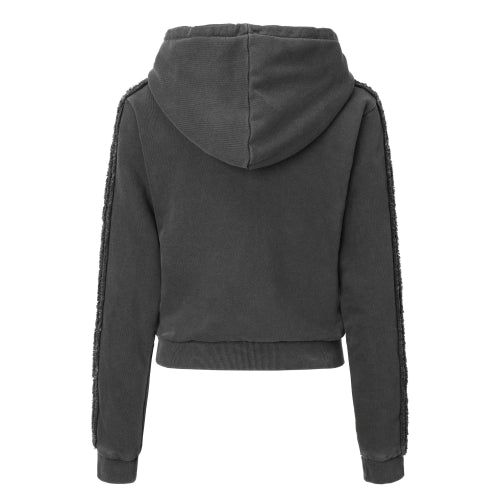 Pigment Hood Zip-up (charcoal)