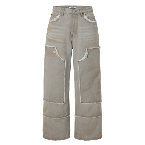 Sand Denim Pants