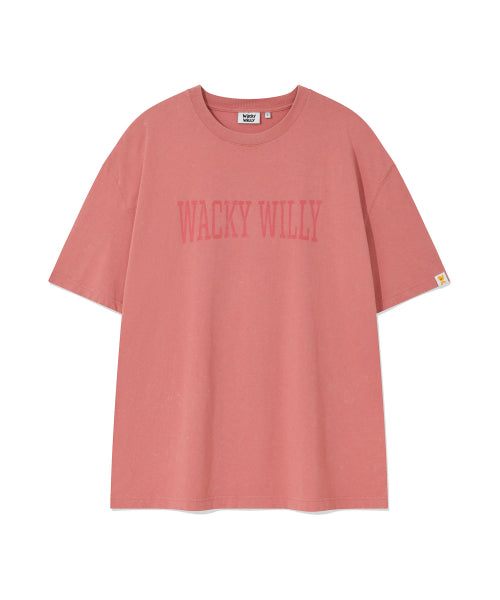 Pigment Dining Short-Sleeved T-Shirt Pink