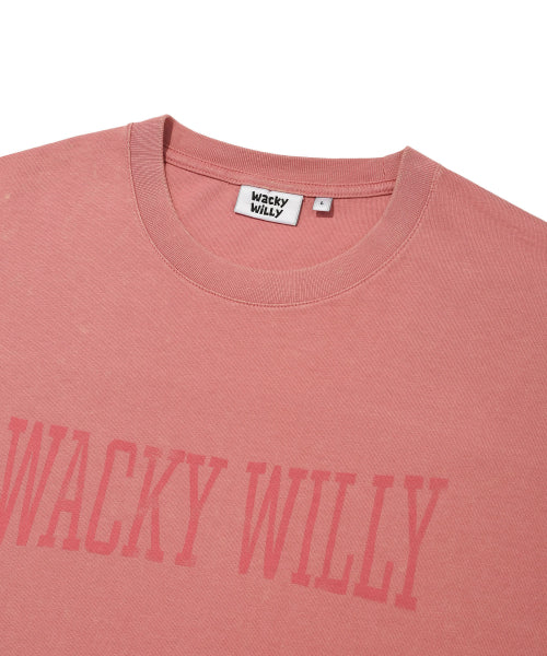 Pigment Dining Short-Sleeved T-Shirt Pink