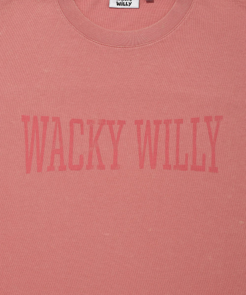 Pigment Dining Short-Sleeved T-Shirt Pink