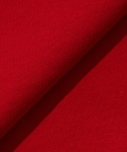 바시티 그래픽 티셔츠 - 레드