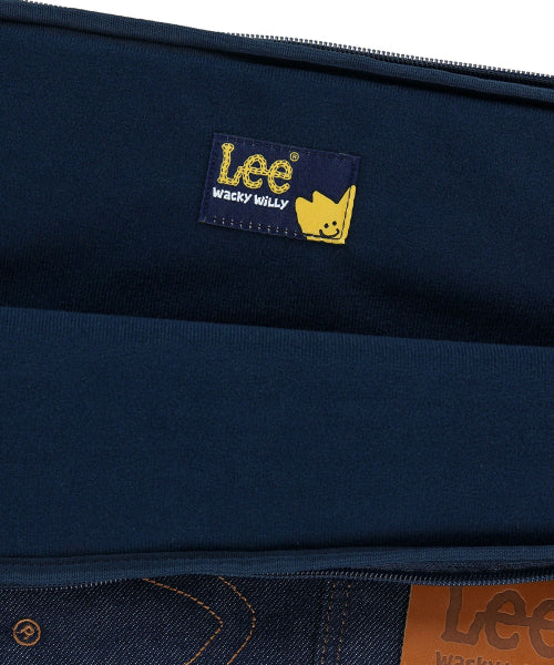[Waki Willi x Lee] Laptop pouch indigo