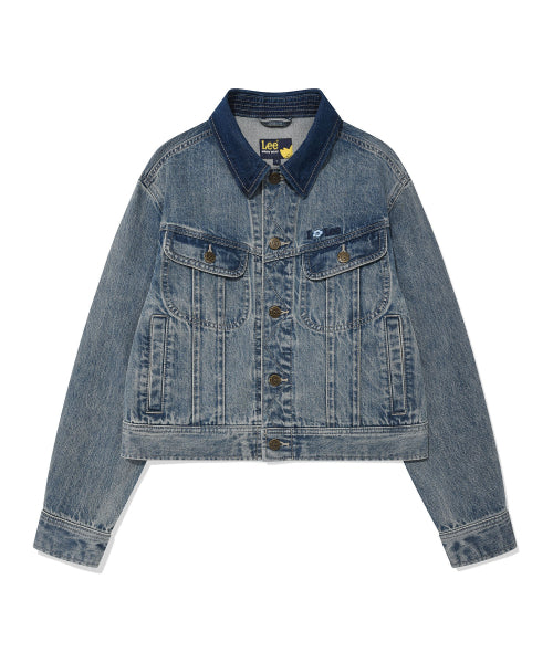 [Waki willi x Lee] Women's denim jacket indigo