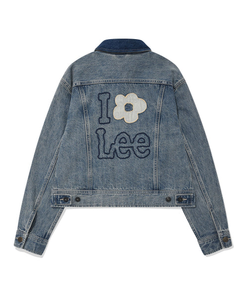 [Waki willi x Lee] Women's denim jacket indigo