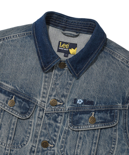 [Waki willi x Lee] Women's denim jacket indigo