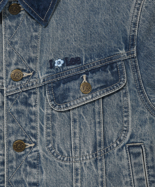 [Waki willi x Lee] Women's denim jacket indigo