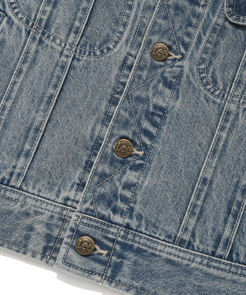 [Waki willi x Lee] Women's denim jacket indigo