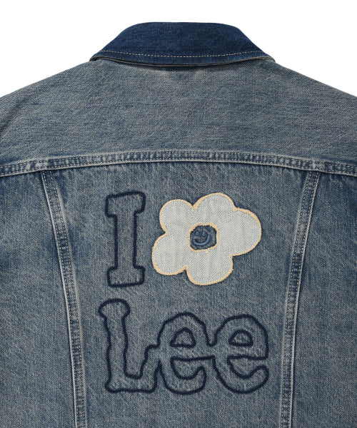 [Waki willi x Lee] Women's denim jacket indigo