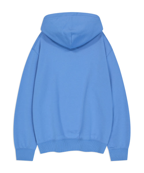 [Waki willi x Lee] Graphic hoodi blue