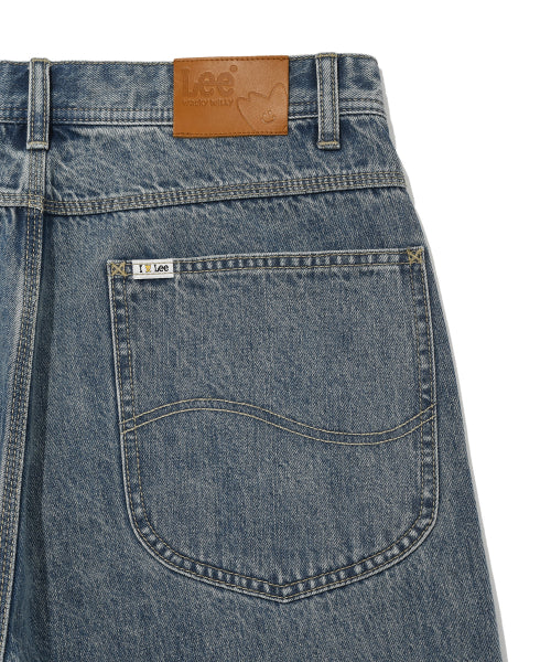 [Waki willi x Lee] Denim pants are indigo