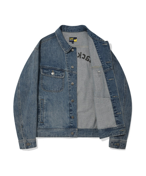 [Waki willi x Lee] Graphic denim jacket indigo