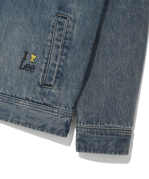 [Waki willi x Lee] Graphic denim jacket indigo