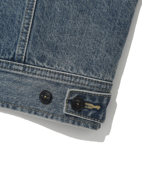 [Waki willi x Lee] Graphic denim jacket indigo