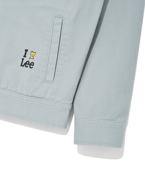 [Waki willi x Lee] Graphic denim jacket mint