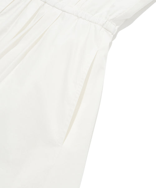 Women's Cotton Sleeveless Dress White