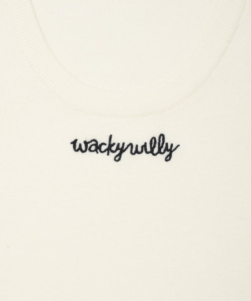 Women's Sleeveless Knit White