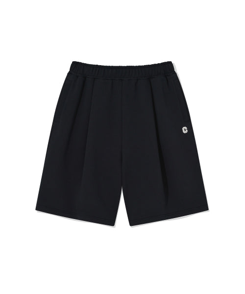 C LOGO BERMUDA SWEAT SHORTS