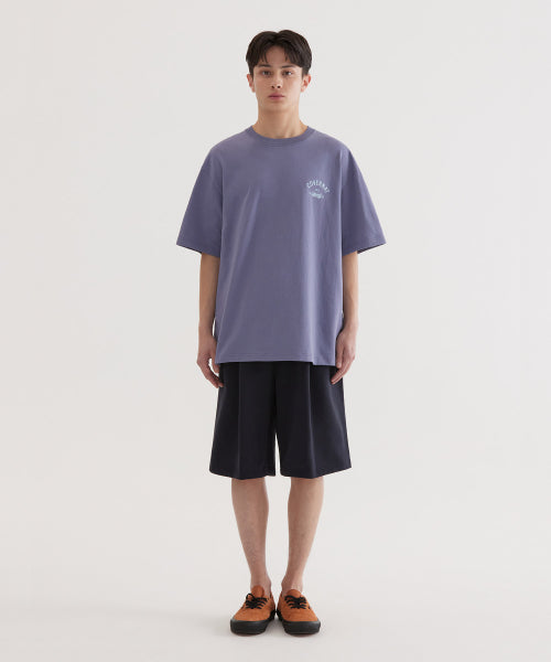 C LOGO BERMUDA SWEAT SHORTS