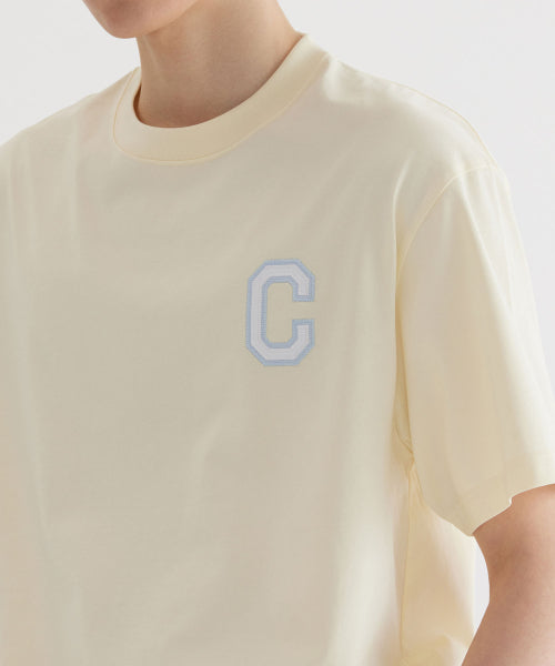 COOL COTTON SHINE C LOGO T-SHIRT