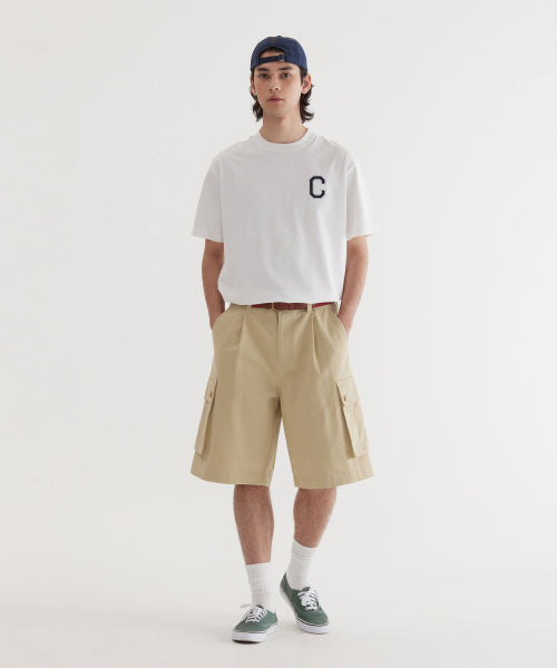 COOL COTTON SHINE C LOGO T-SHIRT