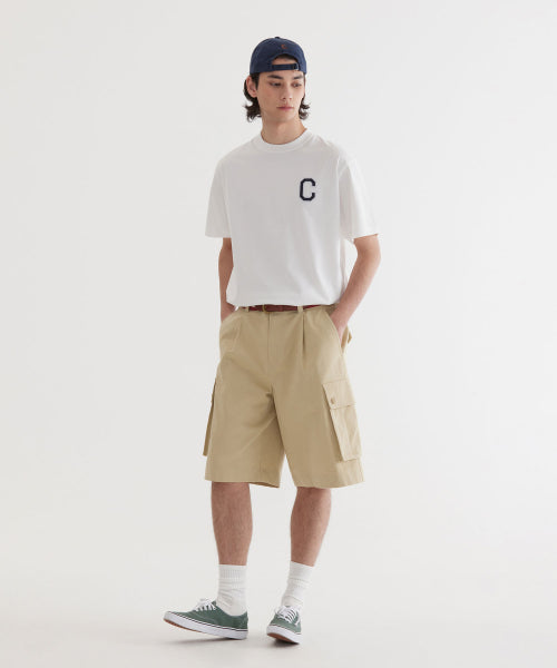 COOL COTTON SHINE C LOGO T-SHIRT