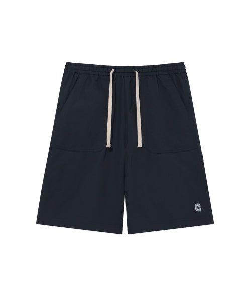 REGULAR-FIT C LOGO FATIGUE SHORTS